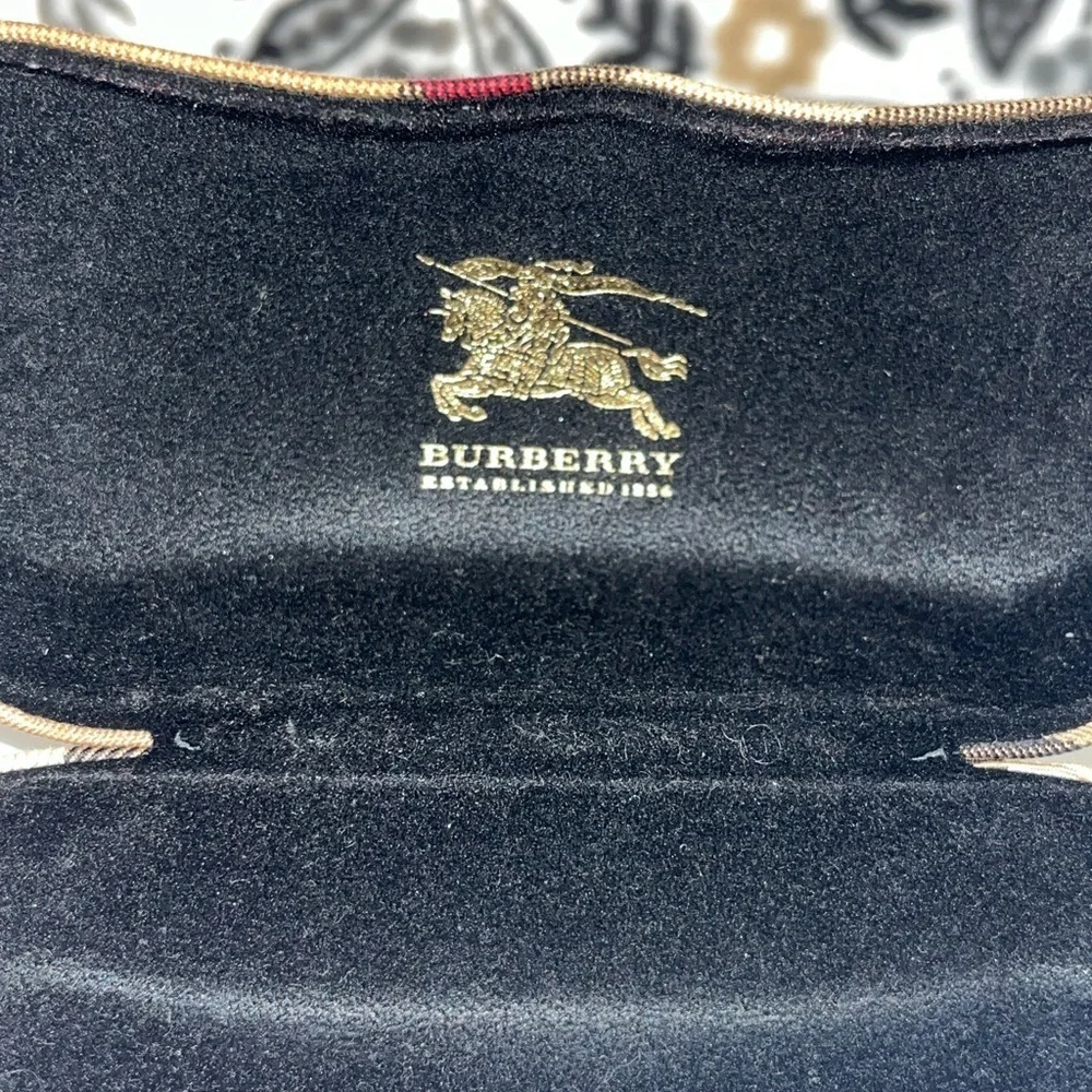 Burberry Tartan Canvas Sunglasses Hardshell Case Burberrry Plaid Case Only